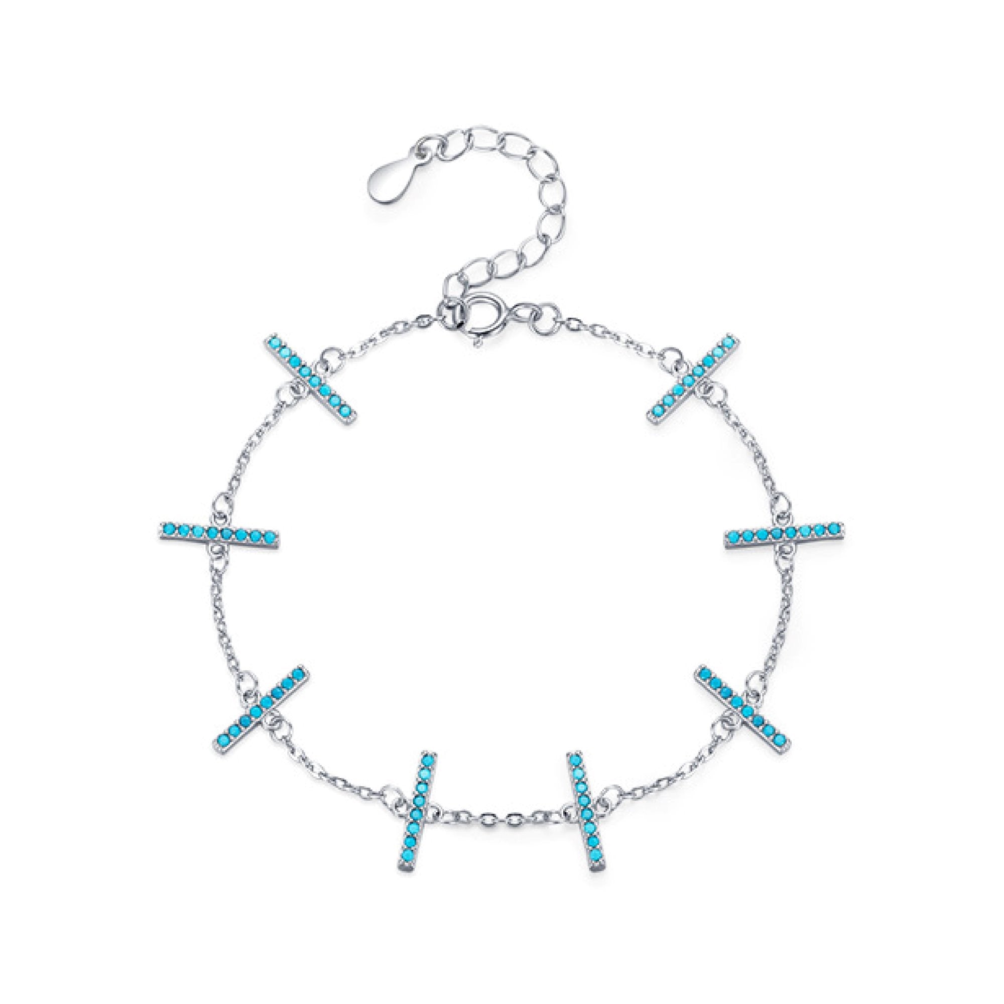 Sterling Silver Niche Original Strip Turquoise Bracelet – M&M Jewels