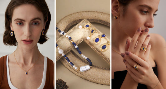 Styling with M&M Jewels Summer Collection with Lapis Lazuli