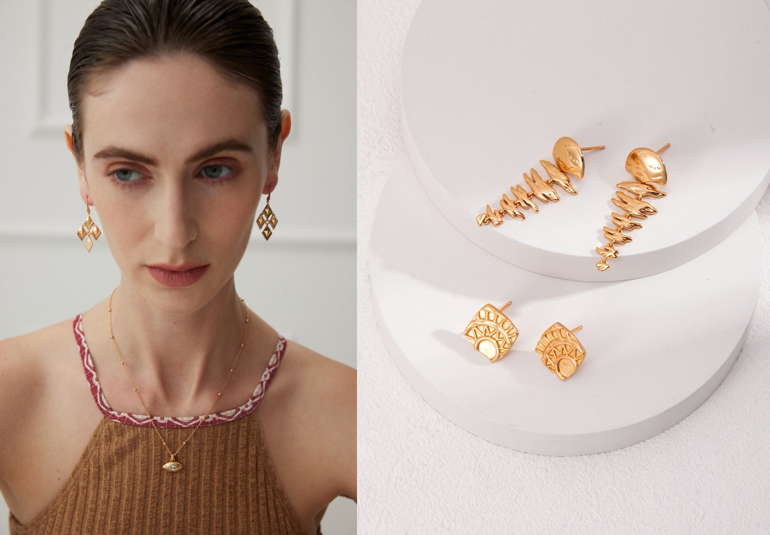 M&M gift  - celestial vintage with golden style